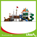 2015 Le plus grand design Grand Pirateship Outdoor Playground pour le parc d&#39;attractions, Pirateship Jungle Gym pour enfants
